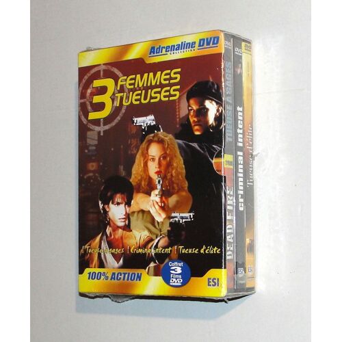 Dvd 3 Femmes Tueuses Coffret 3 Films D'actions Esi