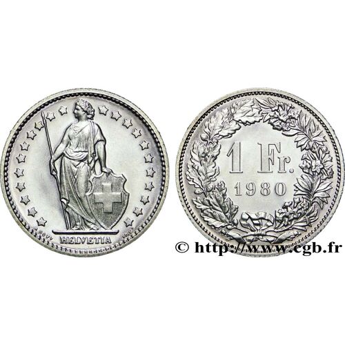 1 Franc Suisse 1980