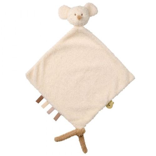 Maxi Doudou Souris Bouclette Ecru