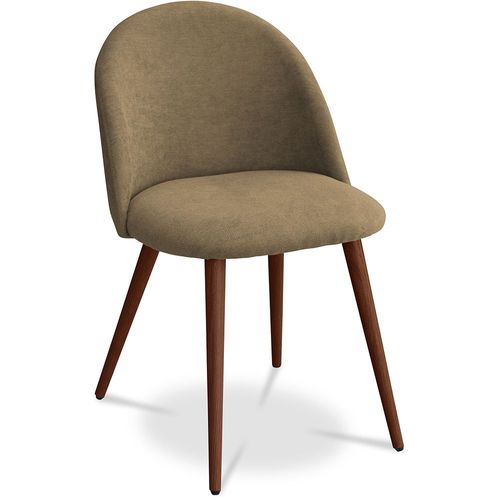 Chaise De Salle À Manger Bennett Design Scandinave Premium - Piètement Foncé Taupe