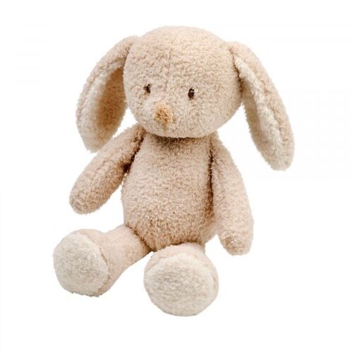Peluche Lapin Bouclette 30cm Beige Teddy Bouclette