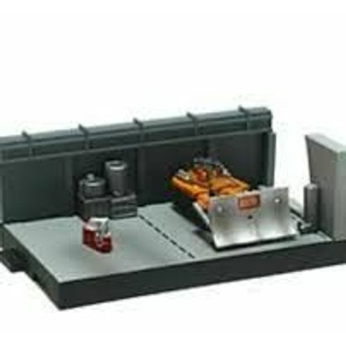 Thunderbirds Vol.1 - Diorama Vehicule - Jet-Air Transporter & Firefly  - Konami