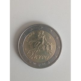 Pieces De 2 Euros Femme A Cheval Sur Un Taureau De 2002 Avec Un S Dans L'Etoile En Bas