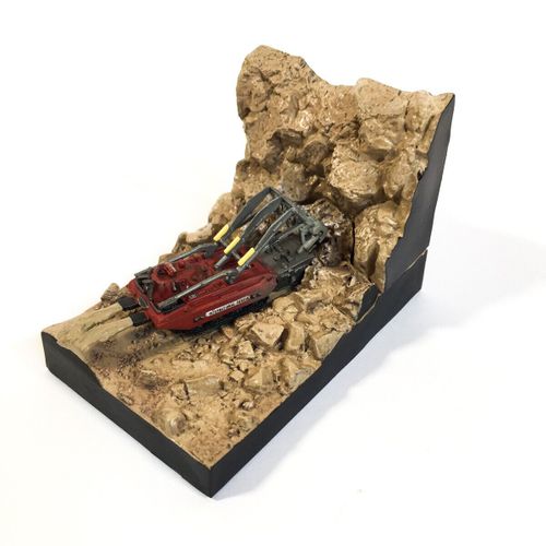 Thunderbirds - Excavator Diorama Vehicules Vol.2 - Konami
