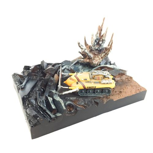 Thunderbirds - Firefly Excavator Diorama Vehicules Vol.2 - Konami