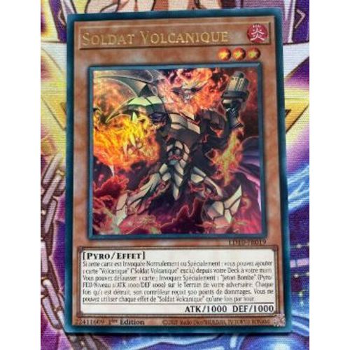 Yu Gi Oh Ld10 Fr019 Soldat Volcanique Ultra Rare