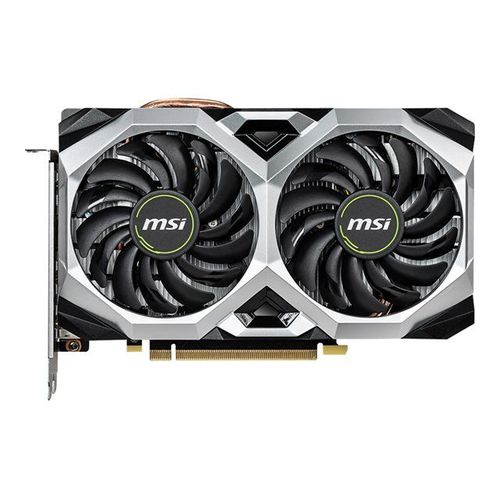 MSI RTX 2060 VENTUS XS 6G OC - Carte graphique - GF RTX 2060 - 6 Go GDDR6 - PCIe 3.0 x16 - HDMI, 3 x DisplayPort