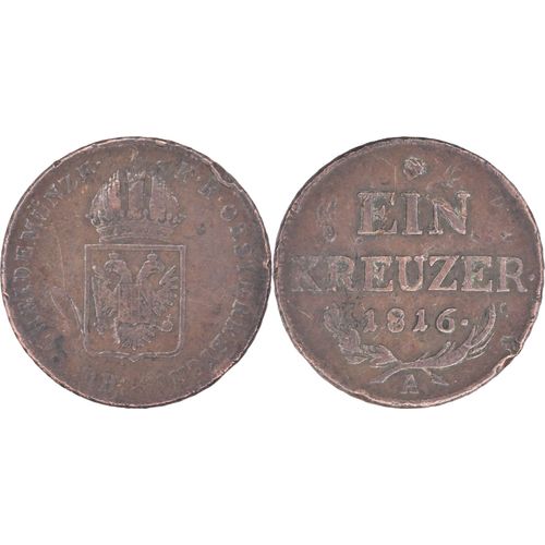 Autriche - 1816 - 1 Kreuzer - Vienne (A) - François I - 17-133