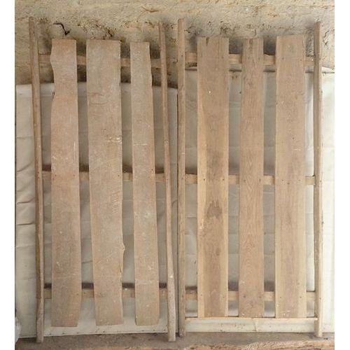 2 Très Solides Ponts De Jardin En Bois