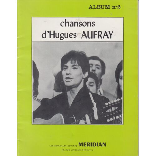 Hugues Aufray Song Book Album N°2 10 Chansons