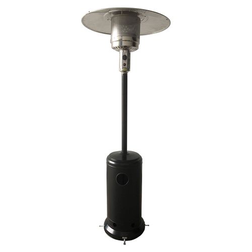 Parasol Chauffant Oslo - Chauffage D'extérieur Gaz - Acier Noir