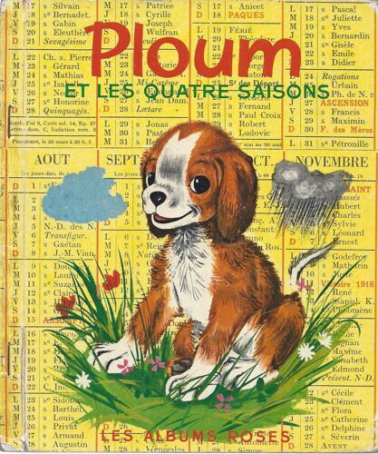 Ploum Et Les Quatre Saisons - Romain Simon - Les Albums Roses - Hachette - 1972