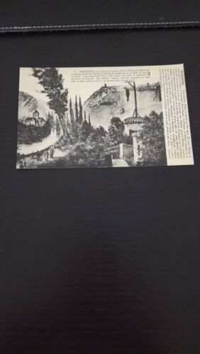 Carte Postale Domfront Au Sommet D'une Colline Qui S'ouvre Sur Le Passage De La Varenne Etc En L'état Sur Les Photos