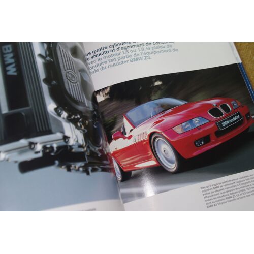 Bmw Z3 1.8 1.9 2.8 Roadster M - 1998 - Dépliant Documentation Pub Auto Publicité Revue Publicitaire + Un Mini Dépliant De 11 Pages Sur Le Lexique Technique Du Roadster Bmw Z3