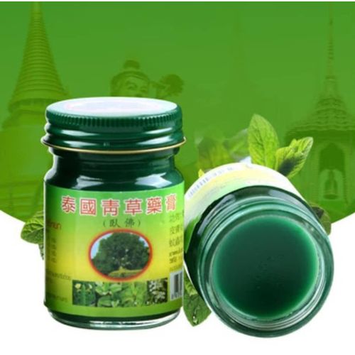 Wofo, Original Baume Vert Aux Herbes Thailandaises 50g Soulage Les Douleurs Articulaires, Musculaires Longue Duree | Massage Thai 