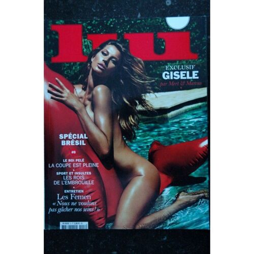 Lui 008 N° 8 Special Bresil Cover Gisele Mert Marcus Girls Nudes Glamour Olivier Zahm Erotic
