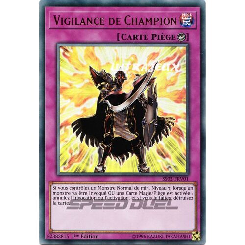 Yu-Gi-Oh! - Ss02-Frv01 - Vigilance De Champion - Ultra Rare