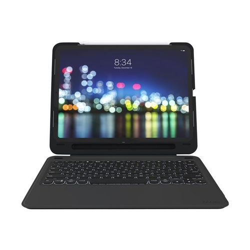 ZAGG Slim Book Go - Clavier et étui - rétroéclairé - Bluetooth - pour Apple 11-inch iPad Pro (1ère génération)