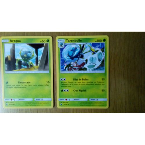 Araqua 14/147 + Tarenbulle 15/147 - Ombres Ardentes