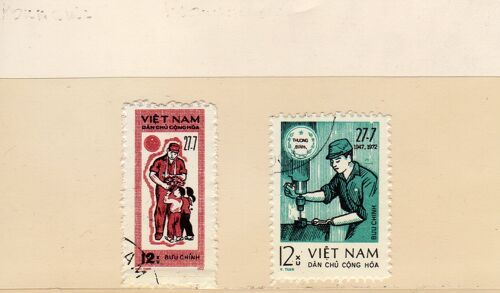 Timbres De Franchise Du Vietnam Du Nord
