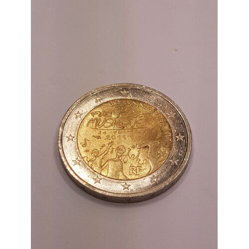 Pièce De 2 Euros 30ème Anniversaire Fête De La Musique (2011)