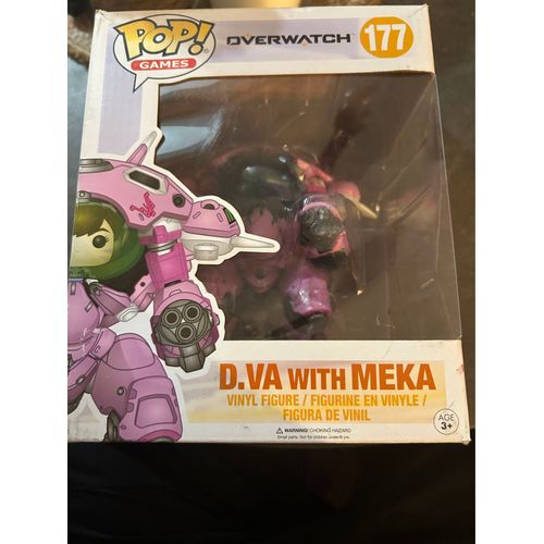 Funko Pop Overwatch 177 D.Va D Va Dva Meka Figurine Figure Vinyle 15 Cm