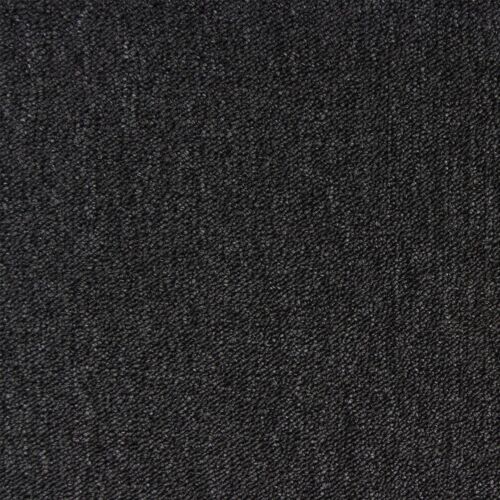 Dalle De Moquette Ultra-Résistant Couleur Charbon Noir Pour Usage Professionnel, Paquet De 20 Dalles De 50cm X 50cm (Superficie De 5m²)
