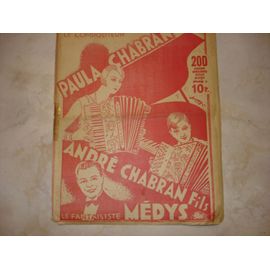 Partition Paula Chabran "Mimosette"