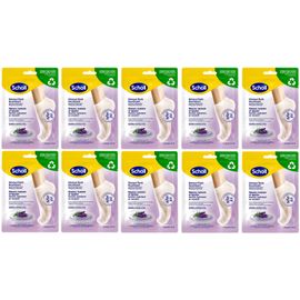 Scholl Lot De 10 Masques Pieds Relaxant Et Hydratant Huile De Lavande