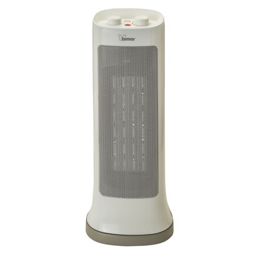 Bimar Chauffe-Colonne Electrique HP110, Radiateur Soufflant électrique 1500W Faible Consommation avec Thermostat Réglable et 2 Puiss