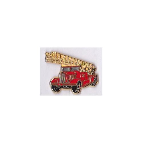 Pin´S Pompiers Firemen, Camion Échelle 30m Laffly De 1937