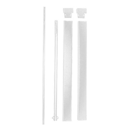 Kit tringle plate rallonge pour Horga THIRARD - Blanc - H.3m - 00032321