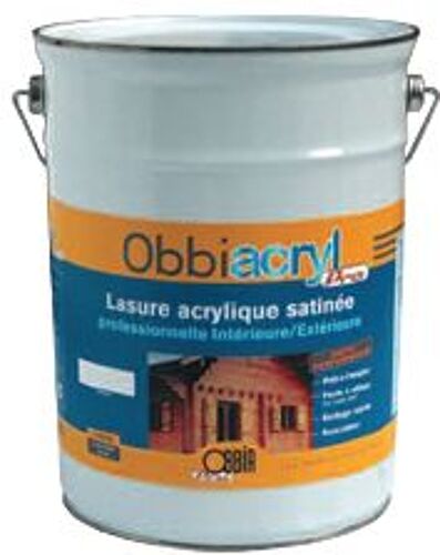 Lasure haute performance Obbiacryl Pro 2.5L OBBIA - Chêne