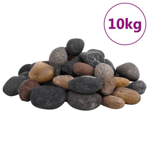 Vidaxl Galets Polis 10 Kg Multicolores 5-8 Cm