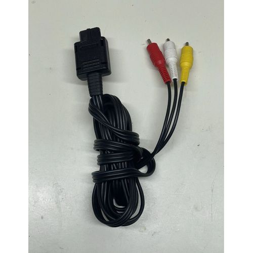 Câble AV TV d'Origine Nintendo - GameCube / N64 / SNES
