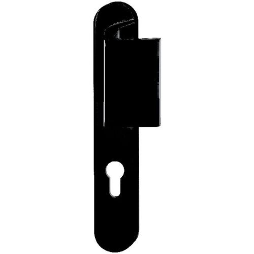 Ensemble Atlanta sur plaque clé i aileron HOPPE - entraxe 8/92 - C8 - tirage noir 9714 - 554/3346/1530 56/70