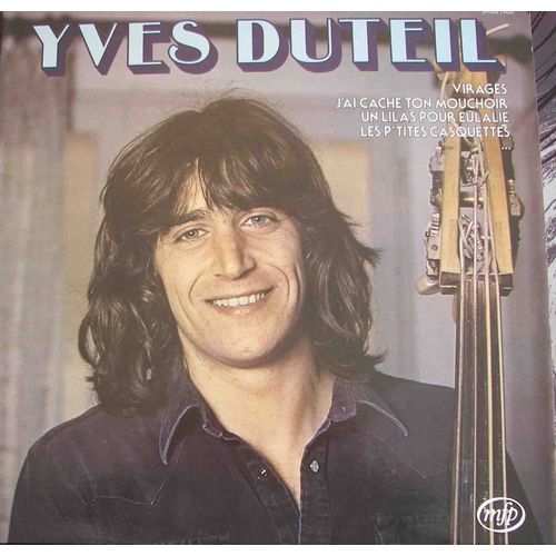 Disque Vinyle 33t Yves Duteil - Virages / J'ai Cache Ton Mouchoir / Un Lilas Pour Eulalie / Les P'tites Casquettes / Les Mots / Je Suis Une Larme / L'ecritoire / Le Mur De Lierre