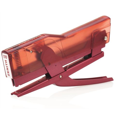 Zenith Pince Agrafeuse 590 "Met" 6/4-6/6 Coloris Rouge Translucide