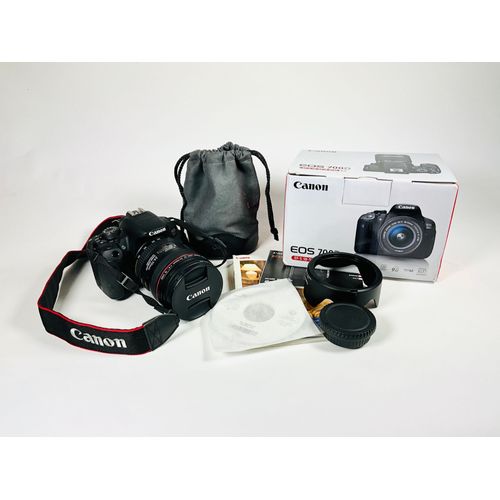 CANON EOS 700D et Objectif 24-70 mm
