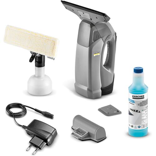 Nettoyeur de vitres sans Fil WVP 10, autonomie : 35 Min, buse d'Aspiration de 280 mm, Flacon pulvérisateur avec bonnette Microfibres, Chargeur, concentré nettoyant 500 ML