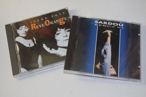 Lot Cd-Audio Sardou Bercy 91 3296637103574 + Liane Foly Reve Orange 3268440307784