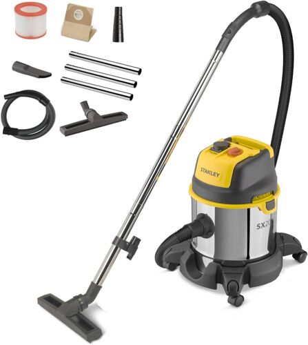 Aspirateur Solides et Liquides SXVC30XTDE avec Prise Outils Électroportatifs (1600 W, 30 l)