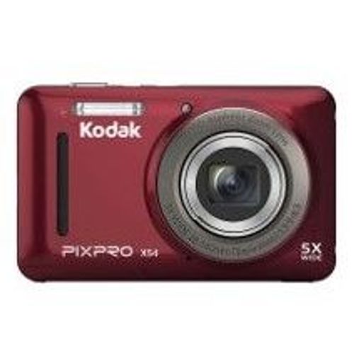 Appareil photo Compact Kodak PIXPRO X54 Rouge compact - 16.15 MP - 720 p / 30 pi/s - 5x zoom optique - rouge