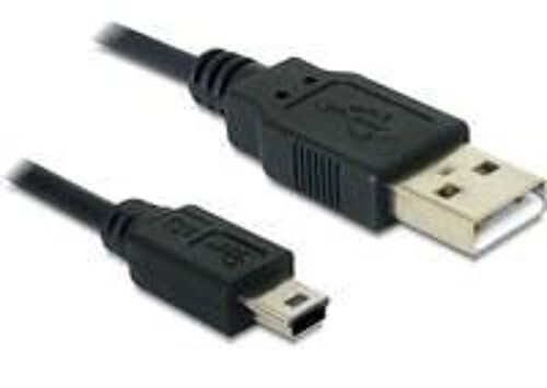USB Kabel Delock A - mini B St/St 3.00m sw