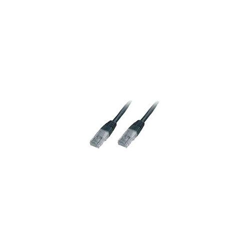Câble Réseau RJ45 U/UTP C5e 0,5m noir