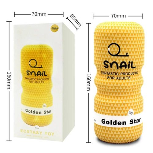 Masturbateurs Tasse Vaginale Pour Hommes Adultes 18 + Jouets Sexuels Réalistes 4d Gorge Profonde Vagin Artificiel Bouche Érotique Stimuler Masseur--Yellow-With Box