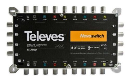 MULTISWITCH MSW 9X9X8 CASCADABLE