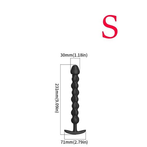 Godemiché Anal Extra-Long, Masseur De Prostate, Perles Anales Gay Pour Adultes, Stimulation Plus Profonde, Point G, Jouets Sexuels Clitoridiens Pour Hommes Et Femmes--1-S