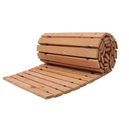 Chemin De Jardin En Bois-Vevor-Allée De Jardin-253x43 Cm-Pour Fêtes, Mariages, Cour, Terrasse, Extérieur