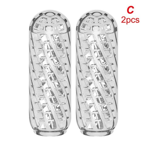 Masturbateur Masculin Transparent De 13cm, Tasse De Chatte Vaginale Pour Hommes, Pompe À Pénis De 18 Gland, Retard De Succion, Jouets Sexuels Érotiques Pour Adultes--2c